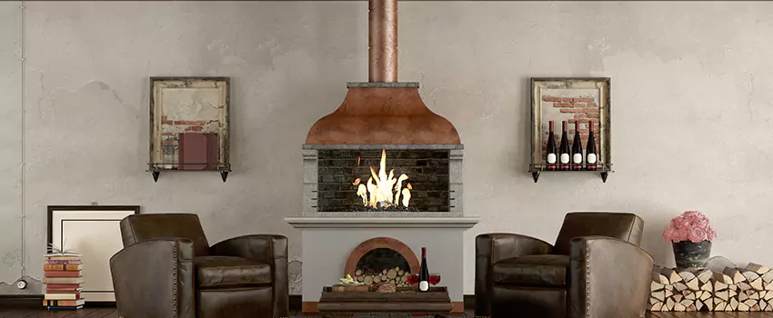 Thelin Hearth Products Providence Pellet Insert Fireplace Installation in Adelphi, MD