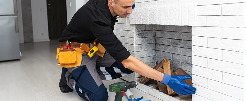 Fireplace Damaged Damper Frame Repair Services in Adelphi, Maryland