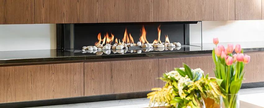 Double-height Fireplace Design Refurbishment in Adelphi, Maryland