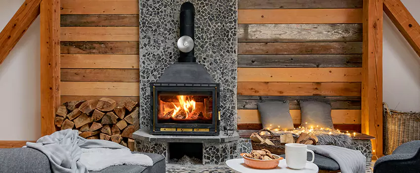 Thelin Hearth Products Direct Vent Gas Stove Fireplace Inspection in Adelphi, Maryland
