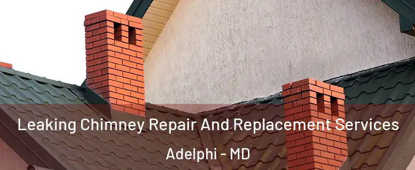  Leaking Chimney Repair And Replacement Services Adelphi - MD